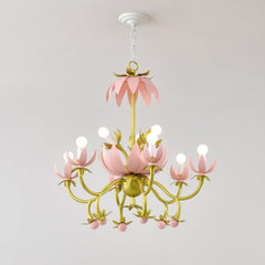 Mardi Gras Blossom Chandelier