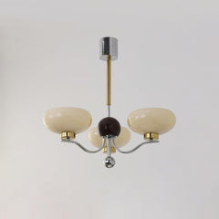 Medieval Glass Bowl Chandelier