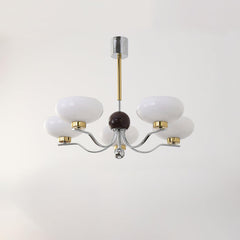 Medieval Glass Bowl Chandelier