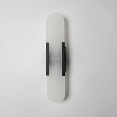 Melange Elongated Alabaster Wall Lamp