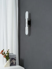 Melange Elongated Alabaster Wall Lamp