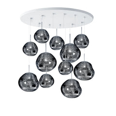 Multi Lava Round Pendant Lamp