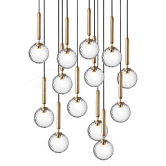 Miira Brass Pendant Light