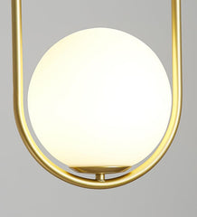 Mila Brass Pendant Swag Light