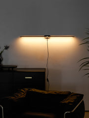 Minimalist Linear Plug-in Wall Lamp