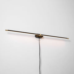 Minimalist Linear Plug-in Wall Lamp