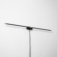 Minimalist Linear Plug-in Wall Lamp