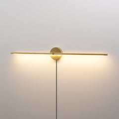 Minimalist Linear LED Plug-in Wall Lamp