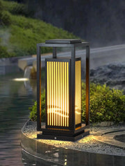 Square Cage Outdoor Light