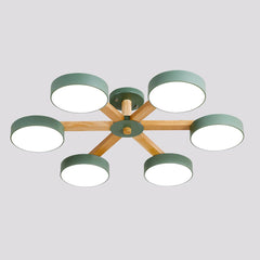 Modern Multi Stem Chandelier