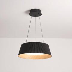 Modern Ribbed Pendant Light