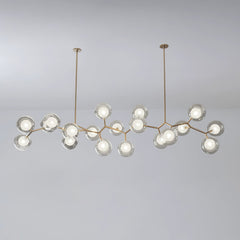 Molecular Glass Balls Chandelier