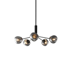 Molecular Glass Chandelier