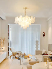 Multi Tier Cloud Glass Pendant Light