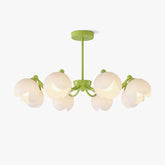 Murano Cream Chandelier