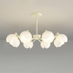 Murano Cream Chandelier
