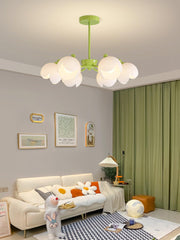 Murano Cream Chandelier