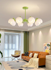 Murano Cream Chandelier