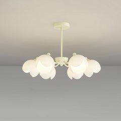 Murano Cream Chandelier