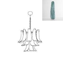 Murano Glass Petals Chandelier