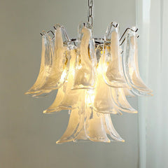 Murano Glass Petals Chandelier