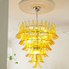 Murano Glass Petals Chandelier