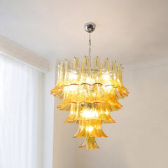 Murano Glass Petals Chandelier