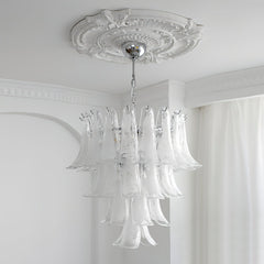 Murano Glass Petals Chandelier