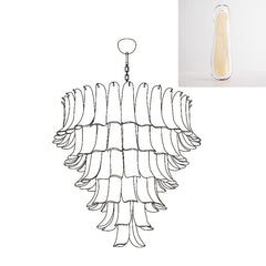 Murano Glass Petals Chandelier