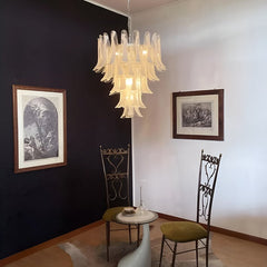 Murano Glass Petals Chandelier