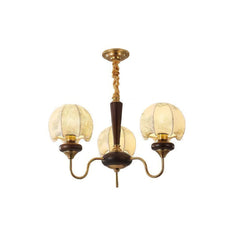 Mushroom Fabric Chandelier