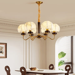 Mushroom Fabric Chandelier