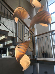 Nautilus Shell Pendant Light