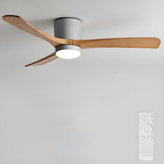 Nordic Wooden 42"/48" Ceiling Fan Light