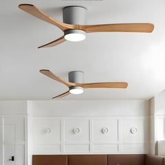 Nordic Wooden 42"/48"/52" Ceiling Fan Light
