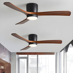 Nordic Wooden 42"/48"/52" Ceiling Fan Light