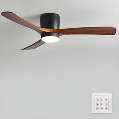 Nordic Wooden 42"/48"/52" Ceiling Fan Light
