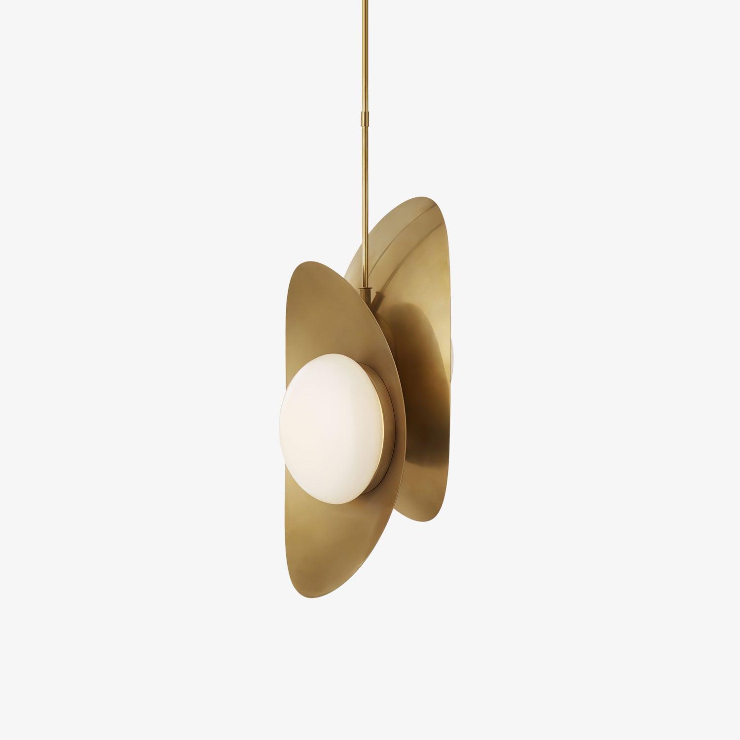 Golden Petal Pendant Lamp