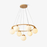 Nuura Miira Wood Chandelier