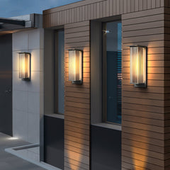 Oleron Box Outdoor Solar Wall Lamp