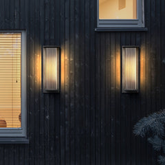 Oleron Box Outdoor Solar Wall Lamp