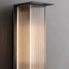 Oleron Box Outdoor Solar Wall Lamp