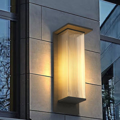 Oleron Box Outdoor Solar Wall Lamp