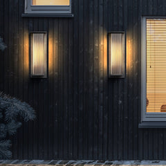 Oleron Box Outdoor Solar Wall Lamp