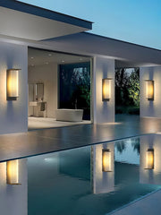 Oleron Box Outdoor Solar Wall Lamp