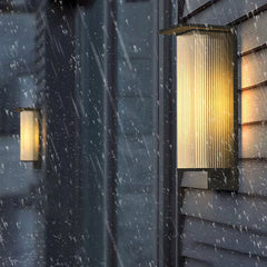 Oleron Box Outdoor Solar Wall Lamp