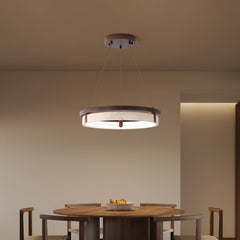 Orbit Travertine Pendant Light