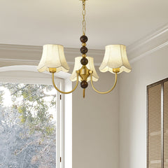 Orchid Fabric Chandelier