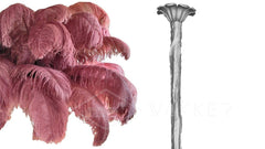 Ostrich Feather Chandelier