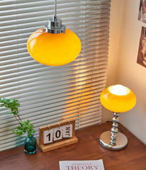 Oval Persimmon Table Light